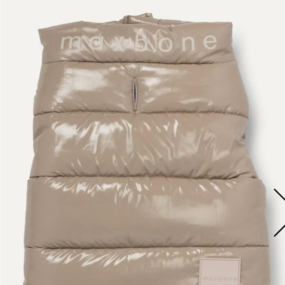 Arabella maxbone Shinny Arabella Vest Sand